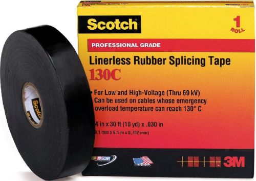 (38MM X 30 FEET) 3M SCOTCH 130C LINERLESS RUBBER SPLICING TAPE