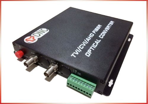 2 Channel With Data HD Video Over Fiber Converter