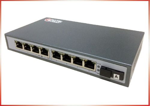 8 PoE 1 Fiexd FX Switch