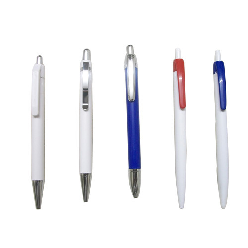 Black Round Plastic Ball Pens, For Writing, Pattern : Plain