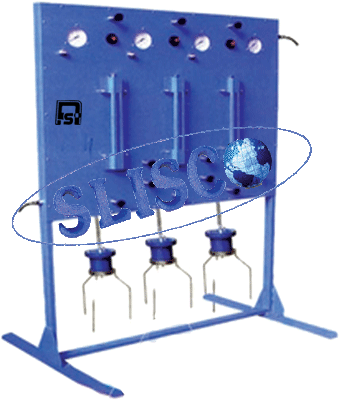 Pozzolana Cement Mortar Permeability Apparatus