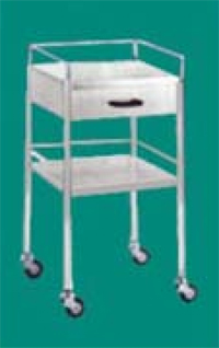Mild Steel ECG Machine Trolley, Certification : ISO 9001:2008