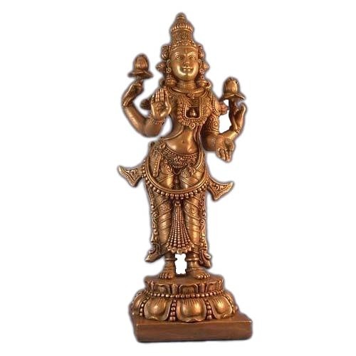 Polished Lakshmi Bronze Idol, Feature : Auspicious, Attrctive, Long Lasting Shine, Superior Quality