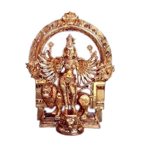 Sri Durga Mata Panchaloha Idol