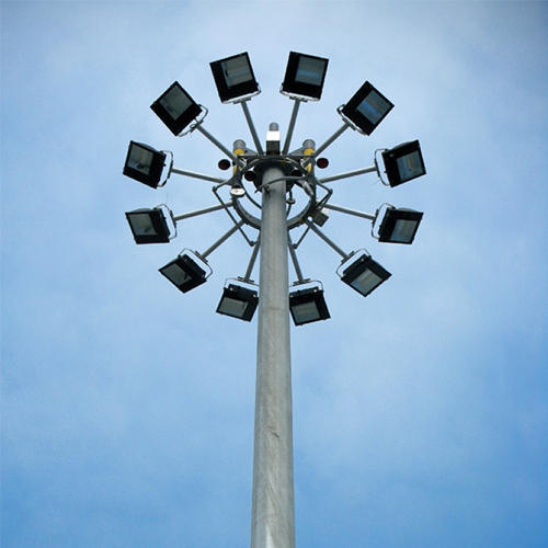 High Mast Lighting Pole, For Garden, Street