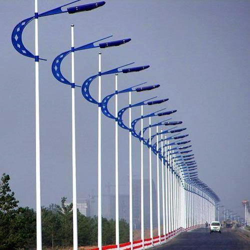 Steel Highway Lighting Pole