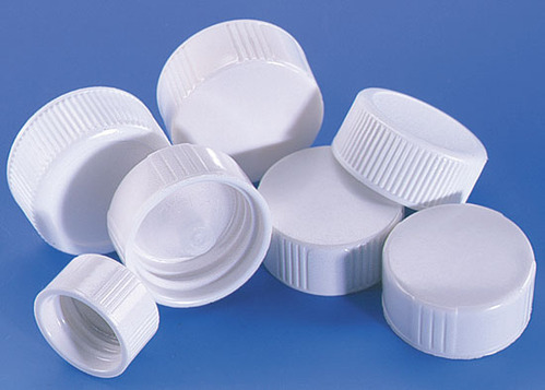 Plain Plastic Bottle Caps, Color : White