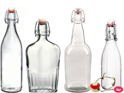 Swing Cap Glass Bottles, For Drinkware, Feature : Fine Finishing, Good Quality, Leak Proof