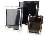 Non Polished Silver Plated Photo Frame