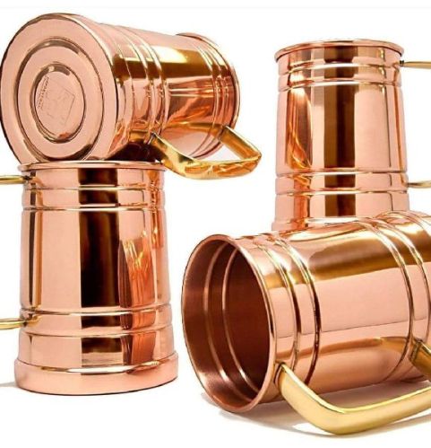 Polished Copper Plain Mug, Style : Antique