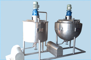 SS 316 Mixing Kettles, Capacity : 500 Ltr. Three Layer