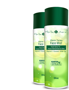 Vitamin Therapy Face Mist, Color : Green