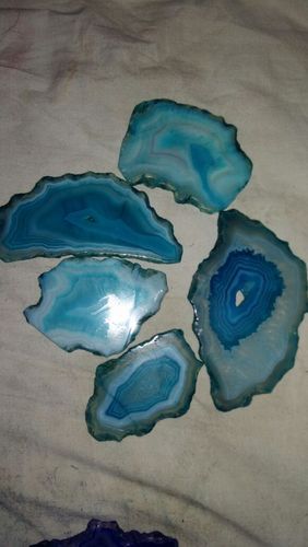 Blue Onyx Slice