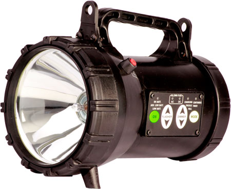 Siddhi Round ABS Plastic Handheld Searchlight, For Domestic, Industrial, Certification : ISI