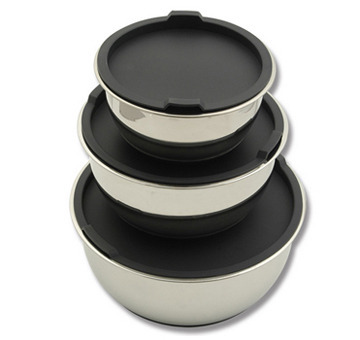 Metal Bowl Rubber Caps