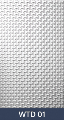 3D WALL DECO PANEL, Size : 6mm