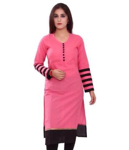 Printed Ladies Kurtis, Size : M, XL, XXL