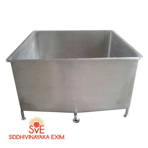 Stainless Steel Milk Dump Tank, Capacity : 100-1000ltr