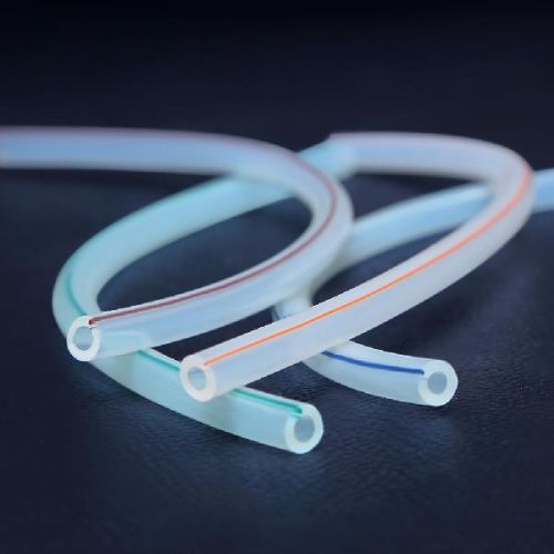 Platinum Cured Silicone BI Color Tube, Color : Transparent