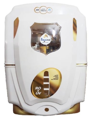Plastic Aquapio RO Cabinet, Color : White Golden