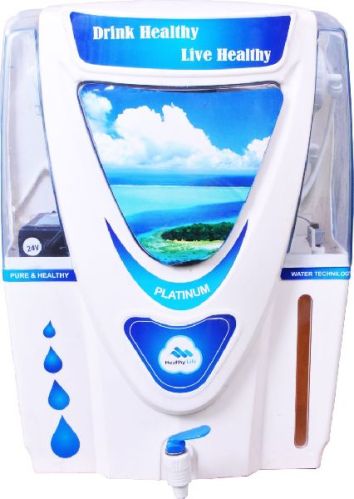 Plastic Epic RO Cabinet, Color : Blue White