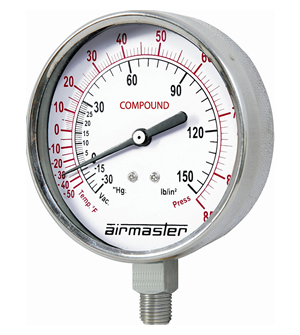 Compound Pressure Gauge