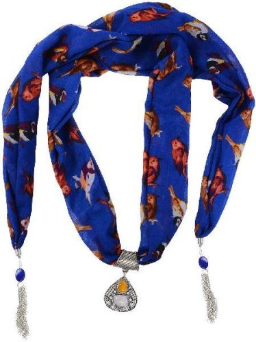 Pendant Scarf, Color : Red. Black, Multicolor, Blue