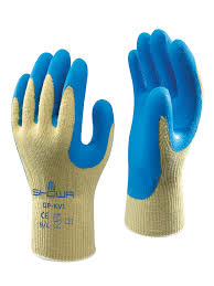 Latex Crinkle Coated Gloves