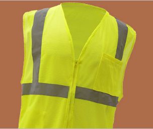 Reflective Jacket With Zip