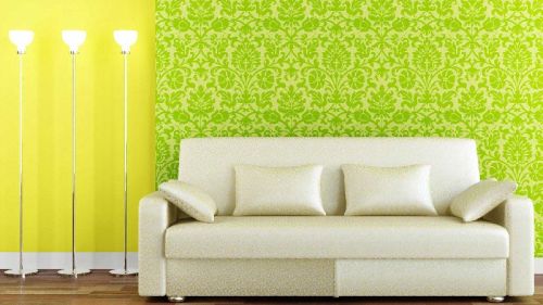 Non Woven Interior Design Wallpaper, Size : 3x6ft, 4x7ft, 6x9ft