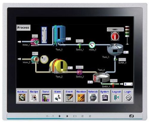 Industrial Touch Panel PC P1157E-500, Screen Size : 15''