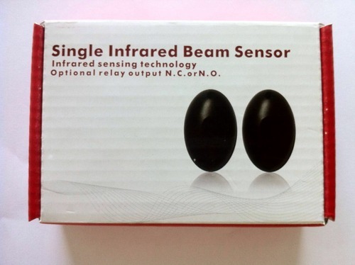 Plastic Single Infrared Beam Sensor, Color : Black