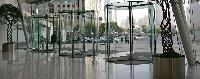 Revolving Glass Door