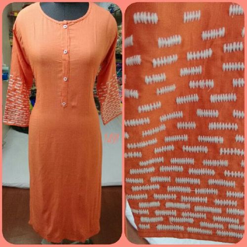 1491 Embroidered Kurtis