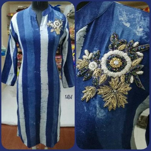 1484 Embroidered Kurtis