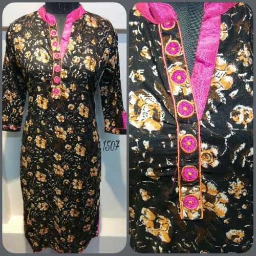 1507 Embroidered Kurtis