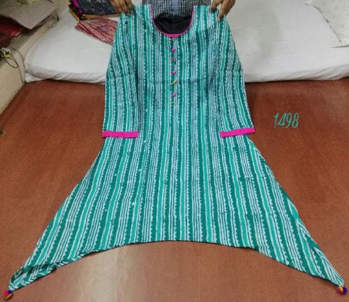 1498 Printed Kurtis