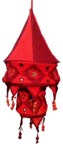 Red Color Jhalar Lamp