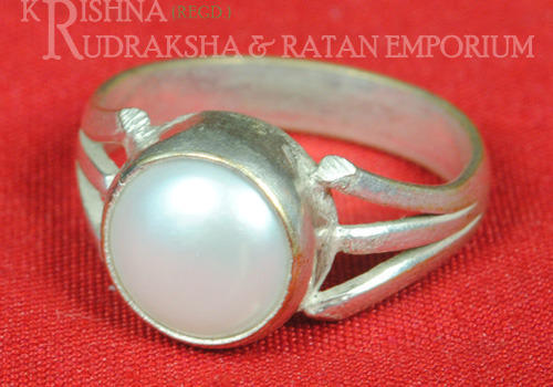 Pearl Silver Rings