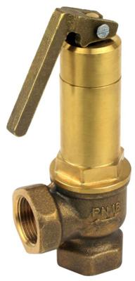 BRASS BRONZE SPRING SAFETY RELIEF VALVE