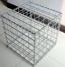 Welded wire gabion