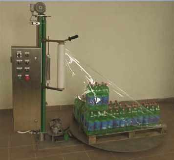 Electric 100-200kg Stretch Wrapping Machine, Voltage : 220V