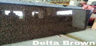 Delta Brown Granite Slabs