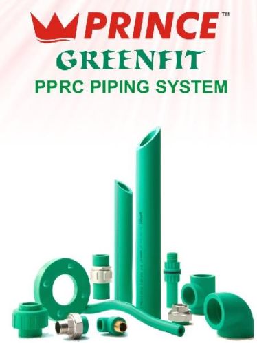 PRINCE GREENFIT PPRC PIPES AND FITTINGS, Connection : FUSION JOINT