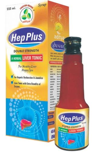 Hep Plus Syrup, For Lever Use, Form : Liquid