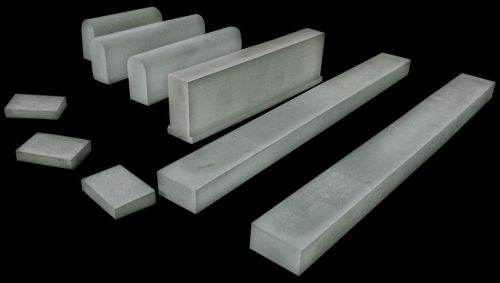 Tungsten Carbide Stone Crushing Flats, Color : Grey