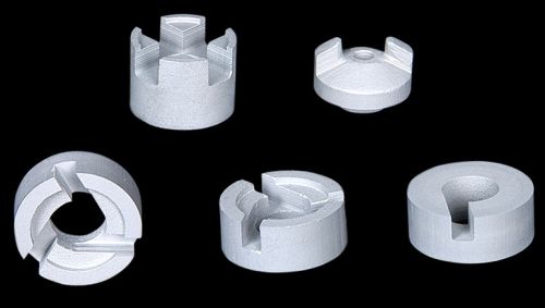 Oval Aluminum Polished Tungsten Carbide Swirls, For Industrial, Feature : Dust Free