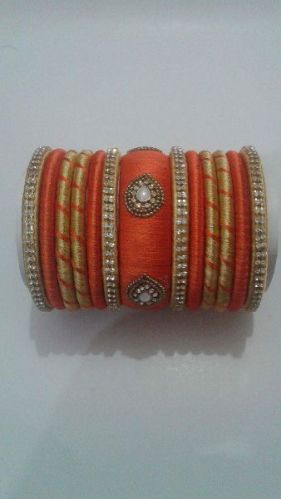 Orange Ladies Bangles(1)