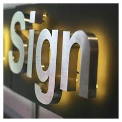 Stainless Steel Sign Board