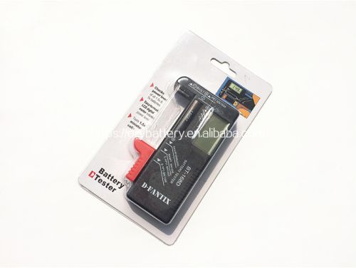 LCD Direct Digital Battery Tester, Packaging Type : black